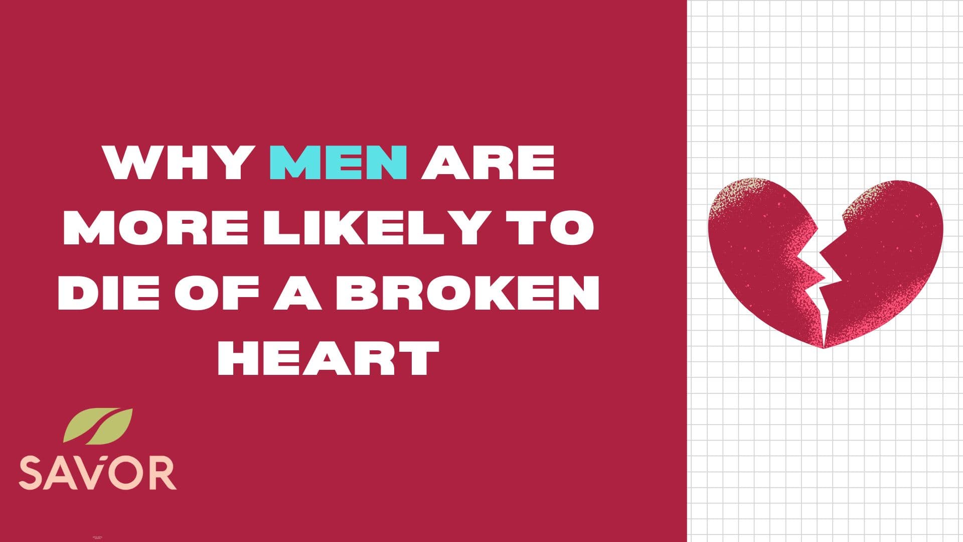 Why Men Are More Likely to Die of a Broken Heart