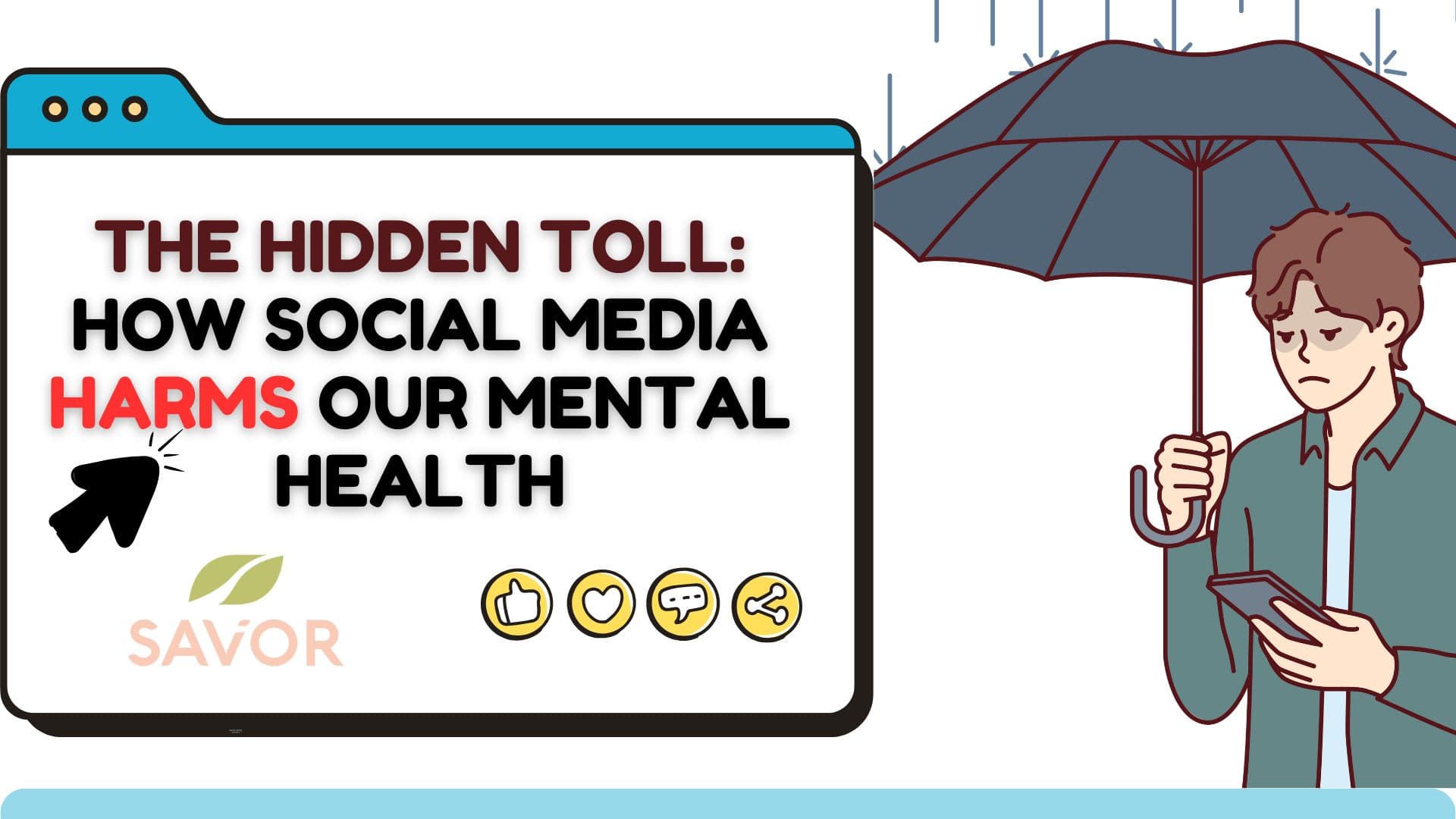 The Hidden Toll: How Social Media Harms Our Mental Health