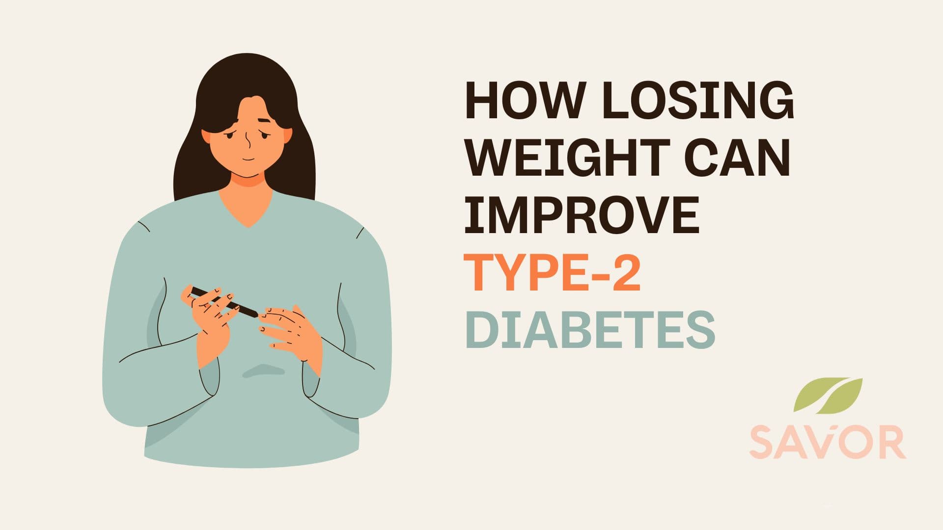 How Losing Weight Can Improve Type-2 Diabetes